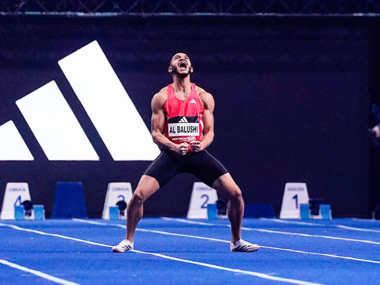 Sprinter Ali al Balushi qualifies for world athletics indoor meet in China