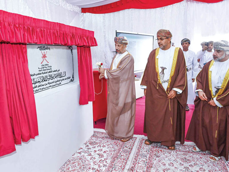 RO45.6mn Wadi al Jifnain flood protection dam inaugurated