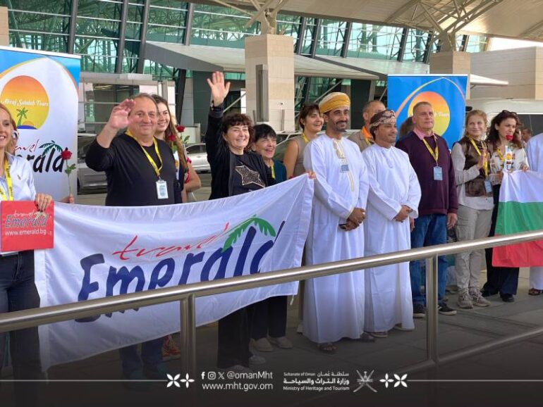 First charter flight from Bulgaria arrives in Salalah