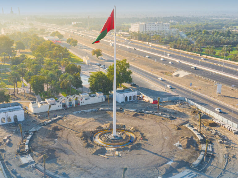 Suhar's 50m flagpole set to become major landmark