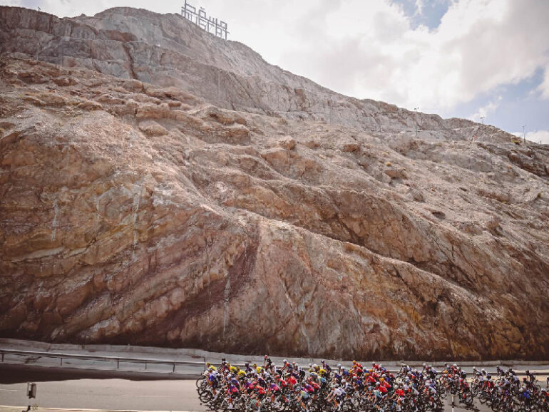 Dutch rider Olav Kooij sprints to victory in stage 1 of Tour of Oman