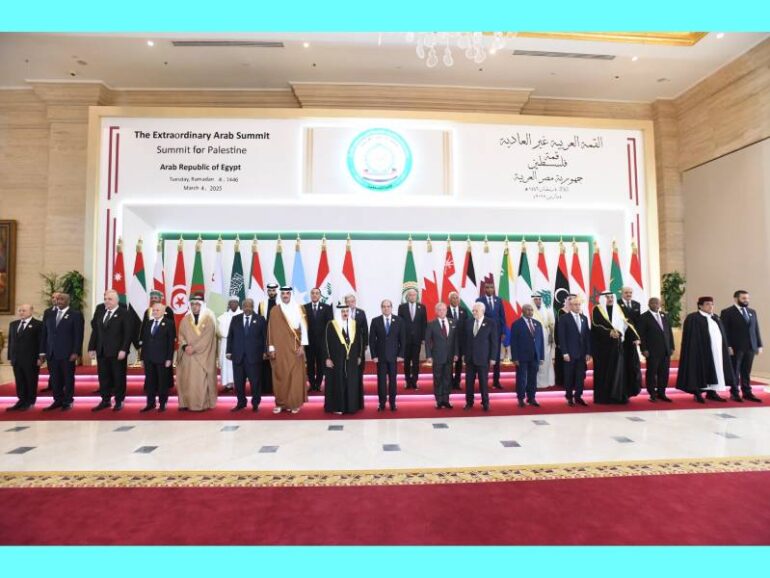 Arabs summit adopt Egypt’s Gaza reconstruction plan