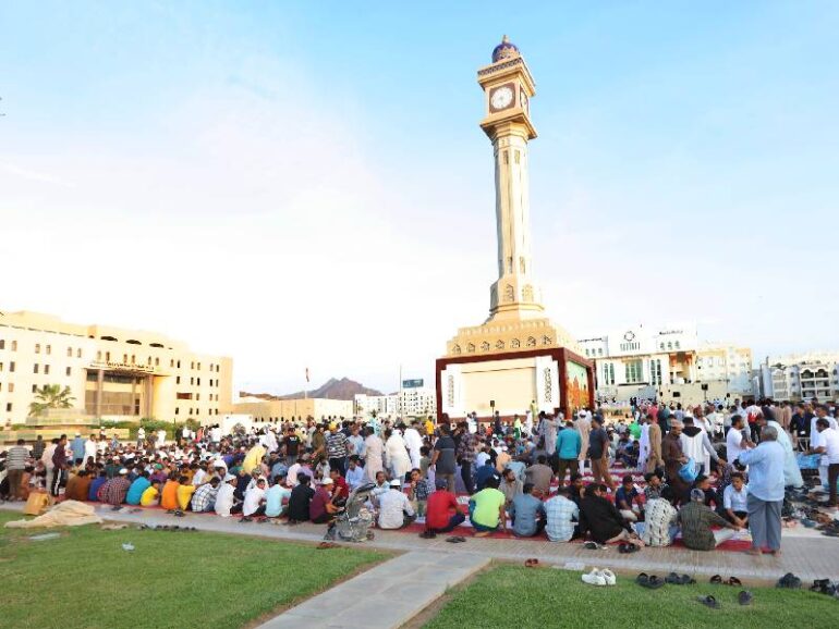 Hyderabadi community iftar at Clock Tower