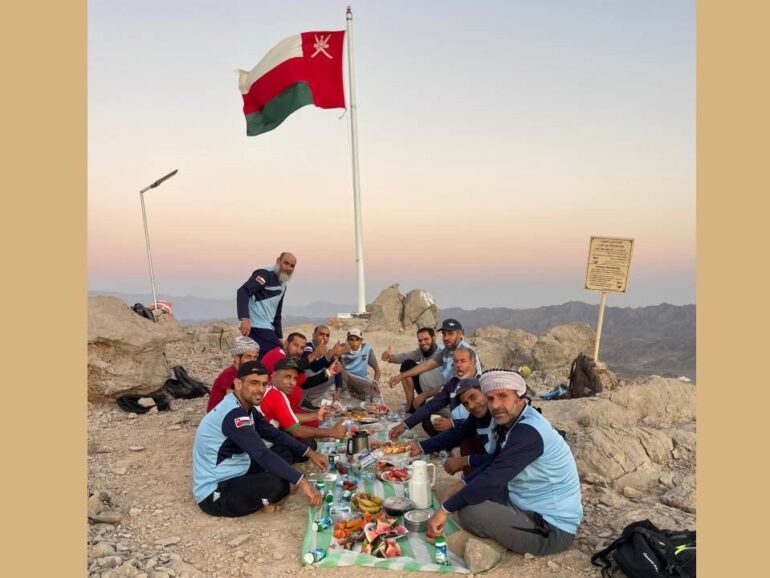 Iftar atop Jabal al Hawra