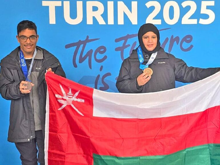 Six-medal haul for Oman at Special Olympics Winter Games