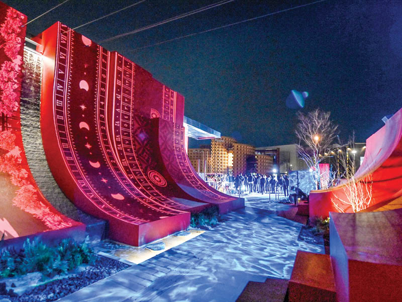 ओमानको ओमाका एक्सपो प्यारायरण उद्घाटन