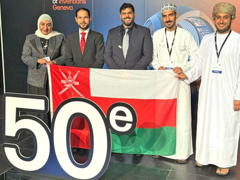 Omani inventors win three medals in Geneva
