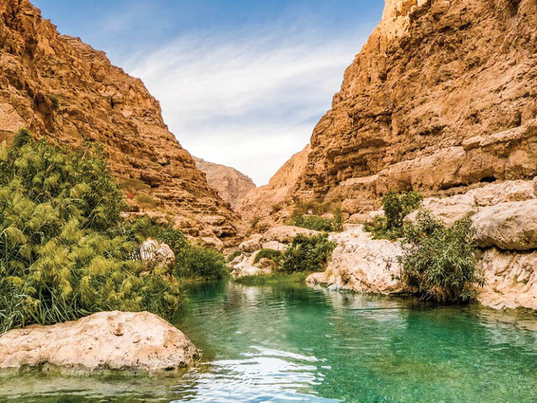 Wadi Shab RO56mn for Wadi Shab development, two ITCs