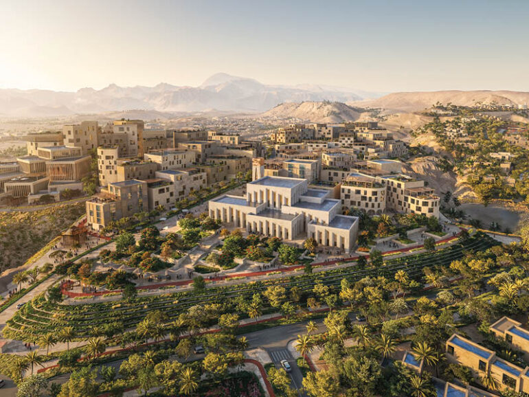 Al Thuraya City in Bausher Flagship cities unveiled in Jabal Akhdar, Bausher