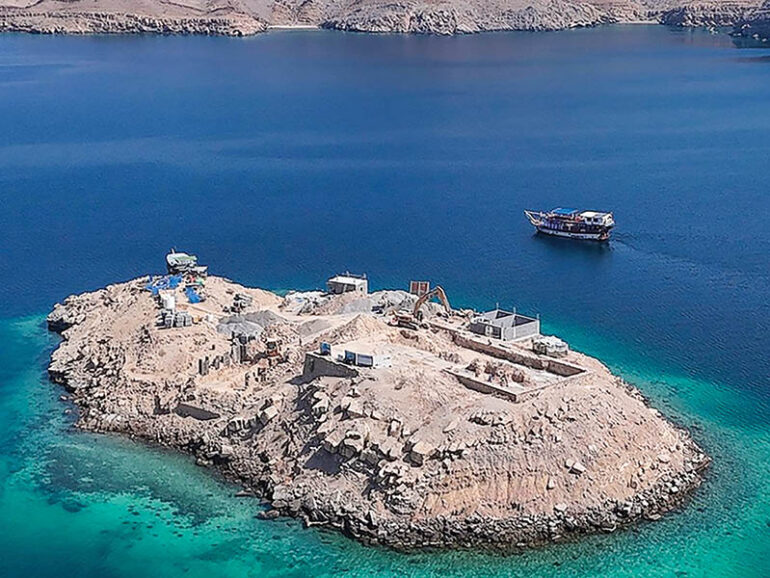Oman’s Telegraph Island getting a facelift