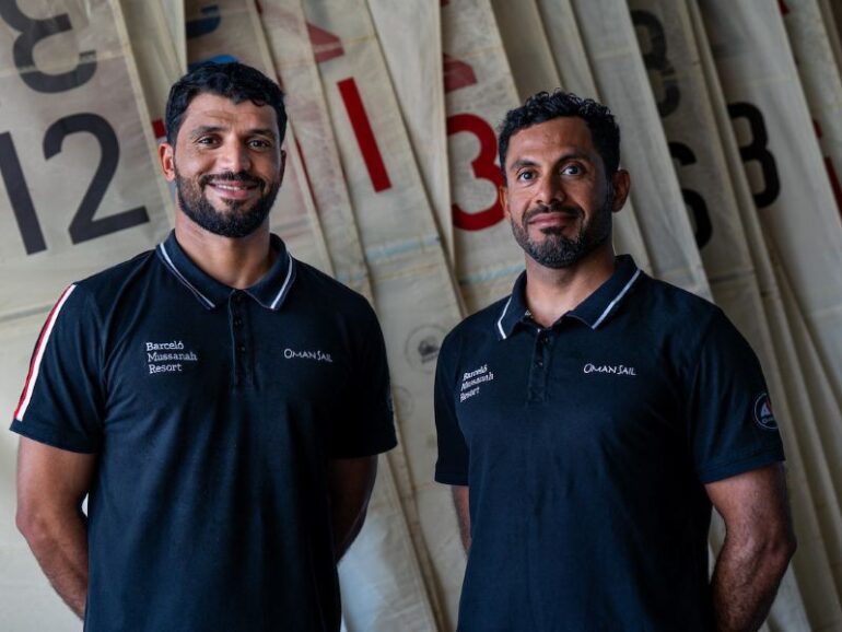 Musab Ak Hadi and Walid Al Kindi البحار مصعب الهادي ووليد الكندي