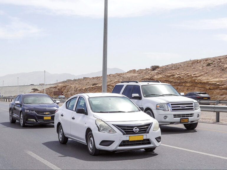 Slow driving on highways poses safety risk