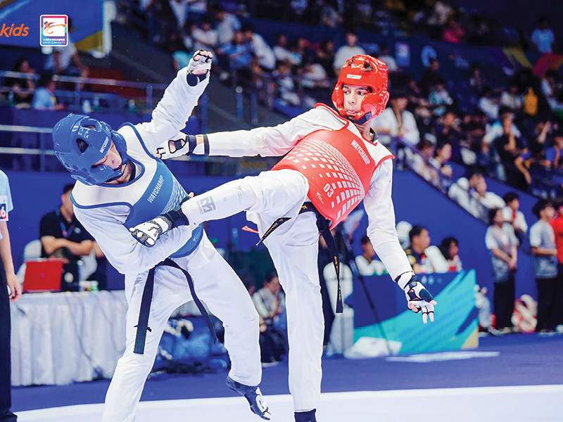 Majan Taekwondo team clinches 11 medals in China