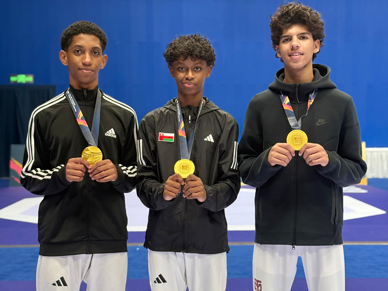 Majan Taekwondo team clinches 11 medals in China