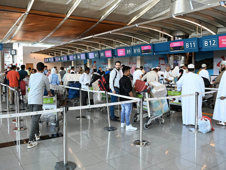 Passenger traffic at Oman’s airports down 2.2% in H1 2025