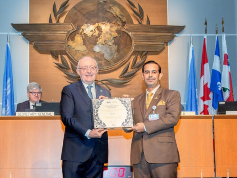 Oman awarded ICAO certificate for aviation safety