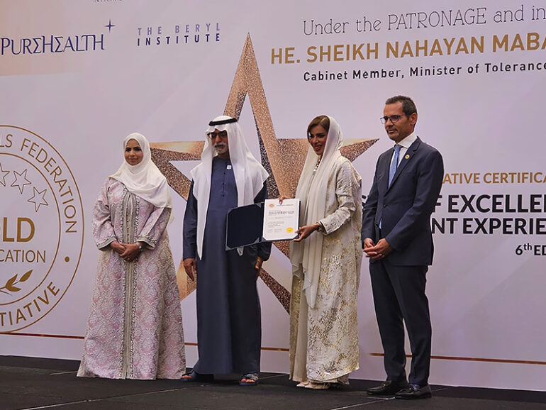 MoH wins gold for excellence in patient experience
