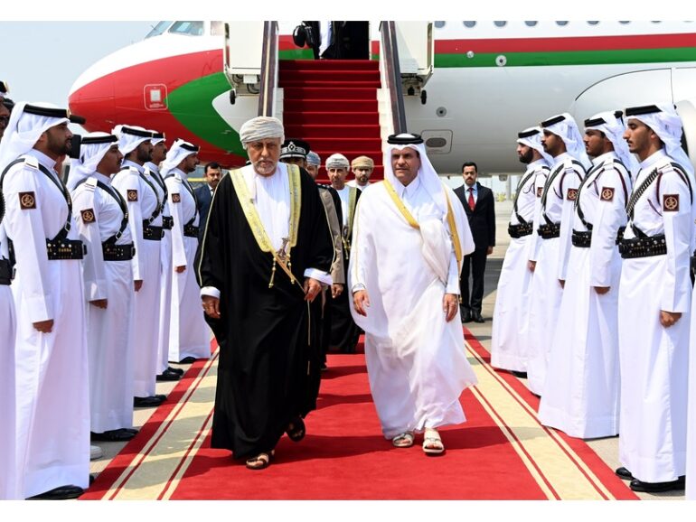 Sayyid Shihab arrives in Qatar