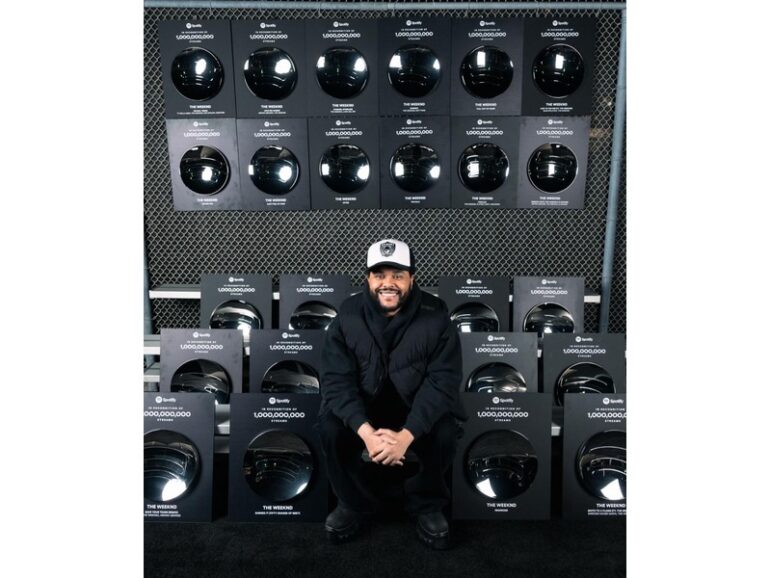 The Weeknd’s “Blinding Lights” becomes first song to achieve 5 Billion Spotify streams
