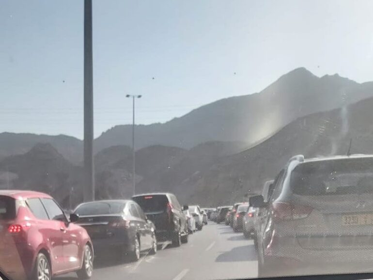 Amerat – web Morning rush in Amerat highlights unaddressed traffic congestion