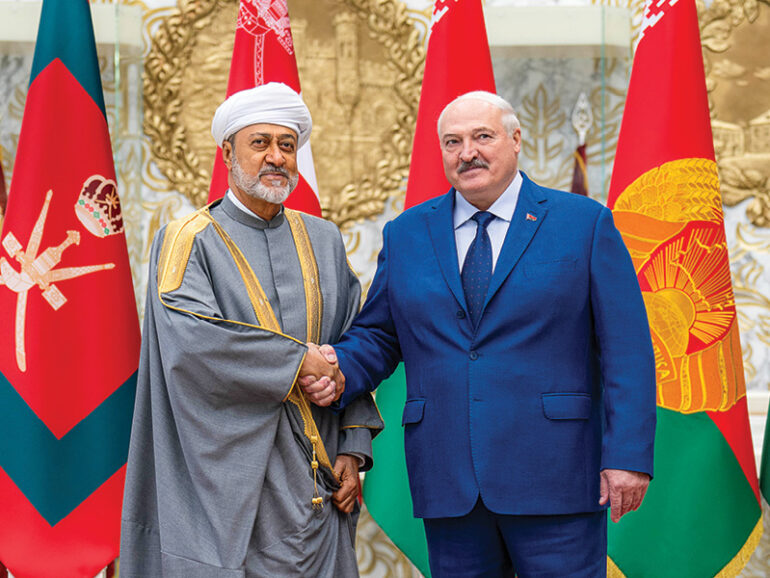 Oman, Belarus pledge stronger economic, cultural ties