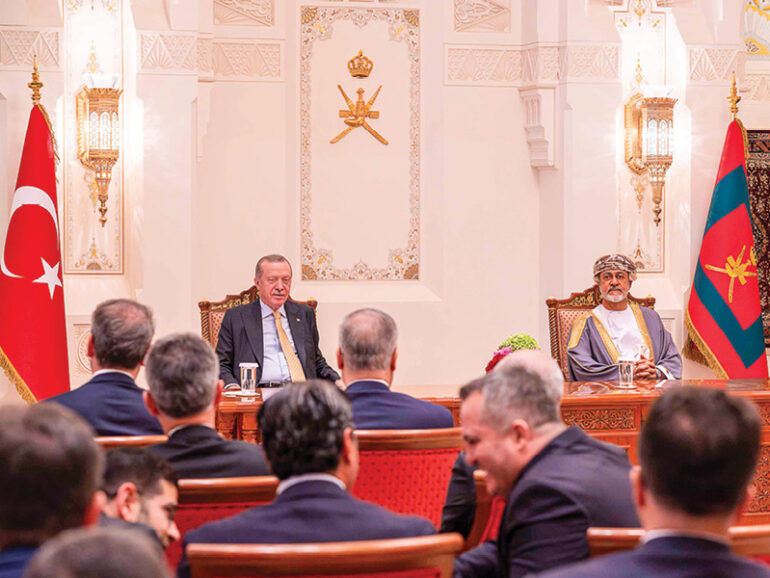 His Majesty Sultan Haitham bin Tarik and President Recep Tayyip Erdogan of Türkiye Oman, Türkiye establish joint council to deepen cooperation