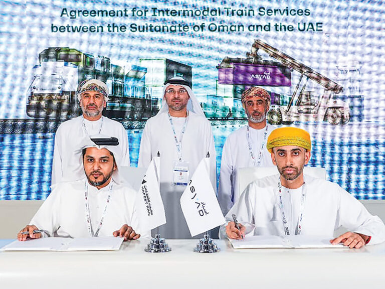 Hafeet Rail, Asyad Logistics ink pact for Oman-UAE rail freight services
