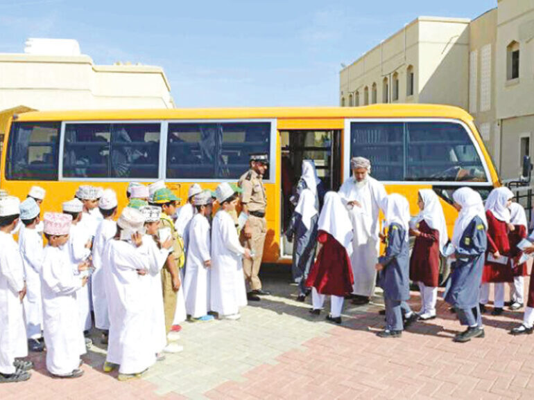 Oman MoE tightens school bus safety rules