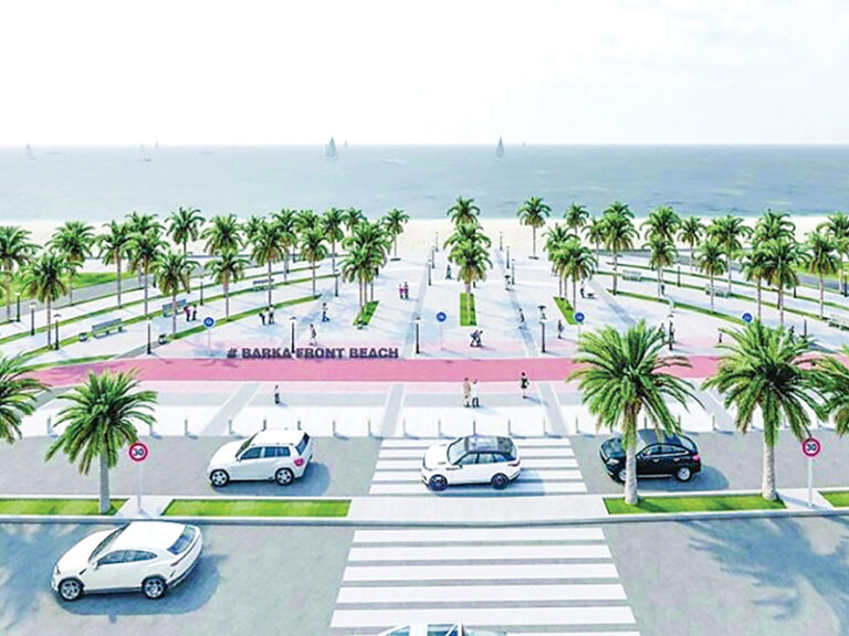 RO1.9mn Barka waterfront project 80% complete