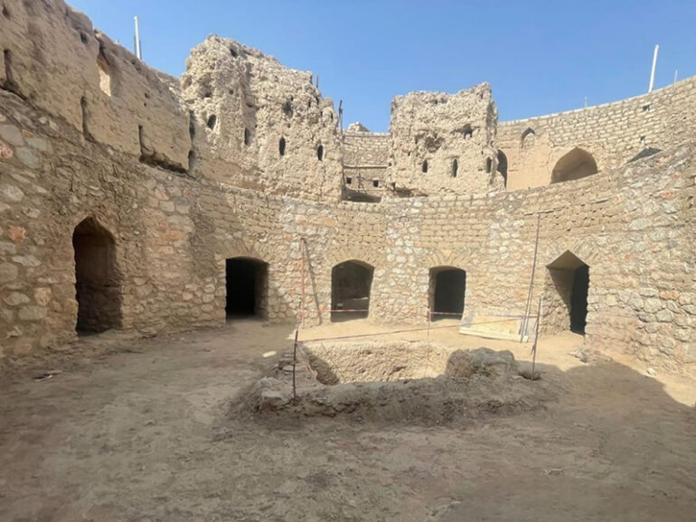 Restoration of Rustaq’s historic Al Kasfa Tower 55% complete Restoration of Rustaq’s historic Al Kasfa Tower 55% complete