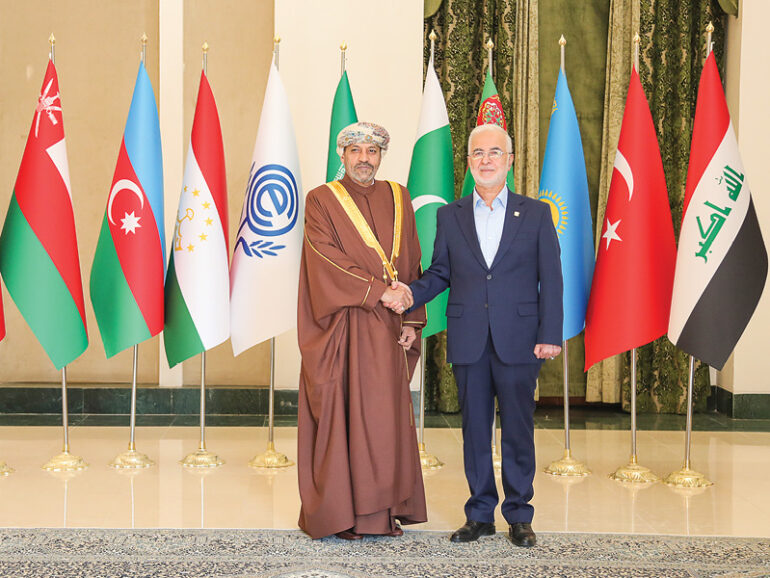 MD WEB PIC6 Oman underscores regional cooperation at ECO interior ministers’ meeting