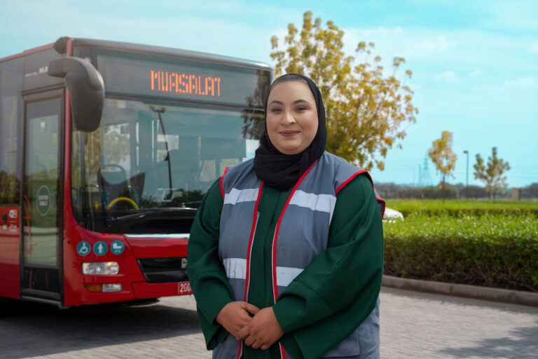 first female public bus driver