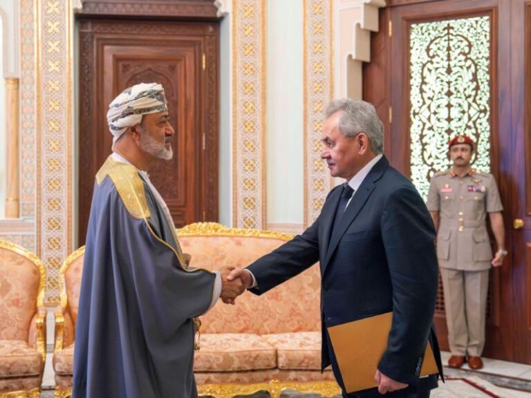 H M receives Russian Security Council Secretary