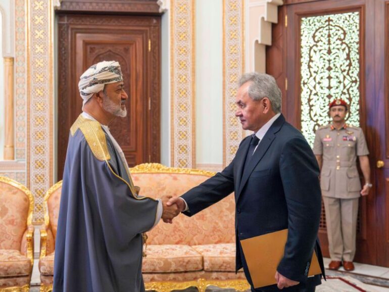 H M receives Russian Security Council Secretary