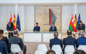 H M Sultan Haitham, Spanish PM grace signing of 7 pacts