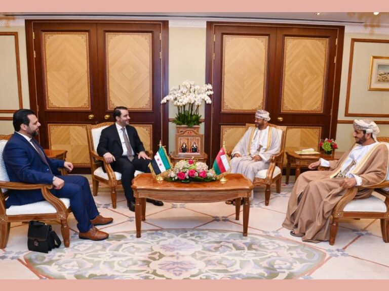 Oman reaffirms support for Syrian sovereignty, stability