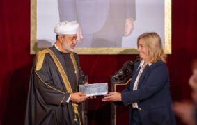 H M Sultan Haitham visits Madrid City Council, receives key to the city