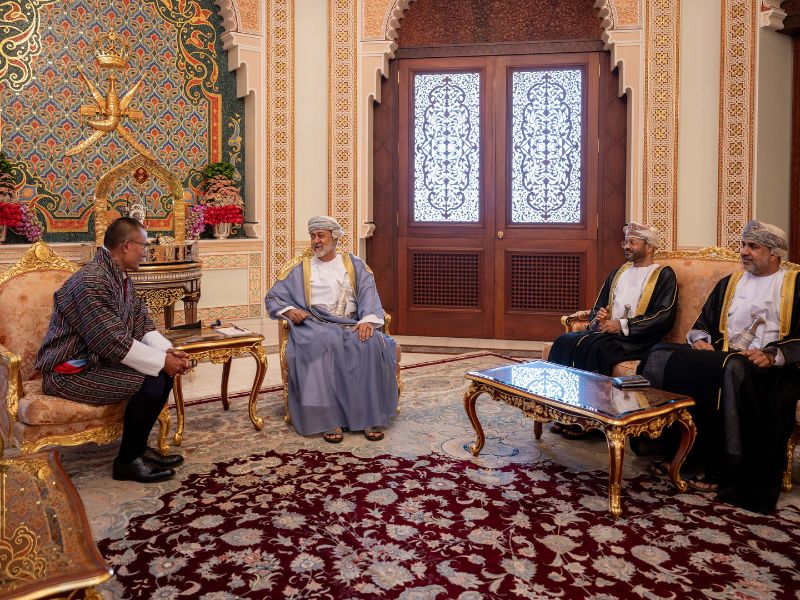 HM receives Bhutan's Prime Minister