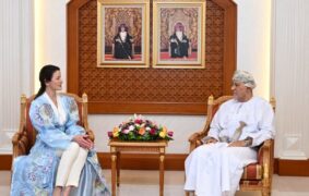 H H Sayyid Shihab meets Ukrainian Ambassador