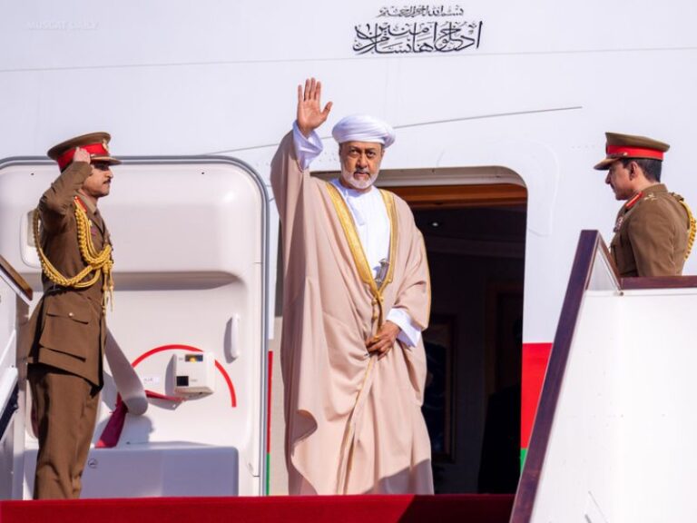 HM leaves for GCC Summit