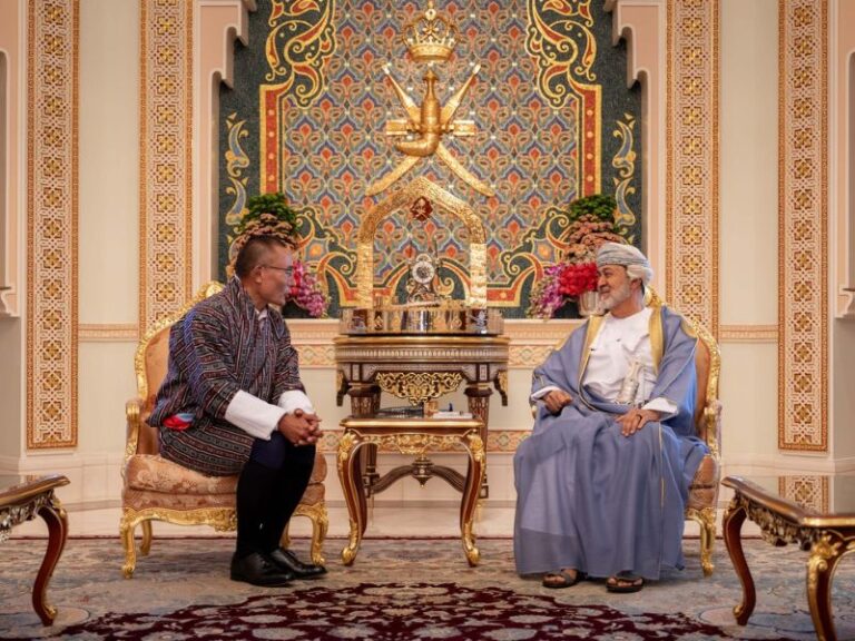 HM receives Bhutan's Prime Minister