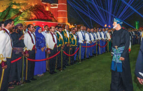 H M Sultan Haitham SAF Day dinner