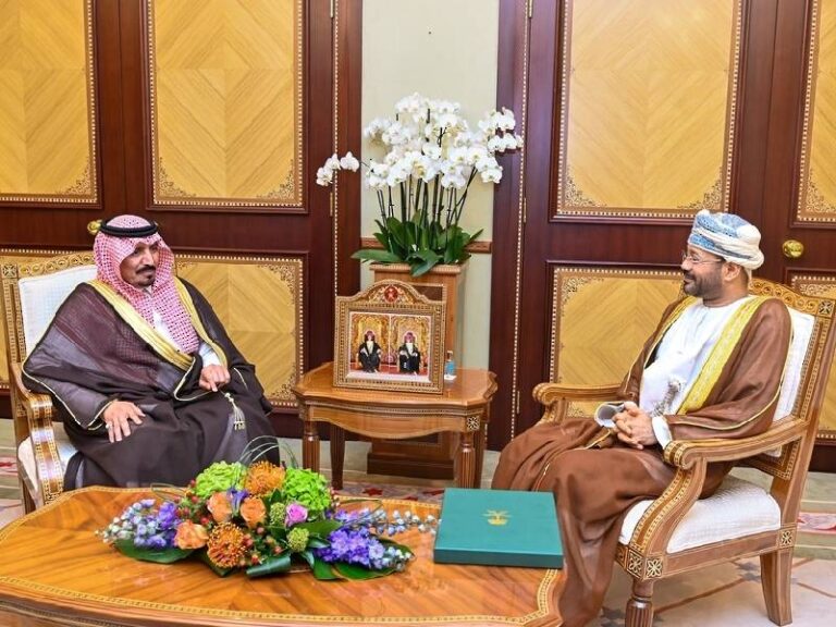 H M Sultan Haitham receives written message from Crown Prince Salman
