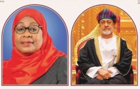 H M Sultan Haitham and Tanzania President discuss cooperation