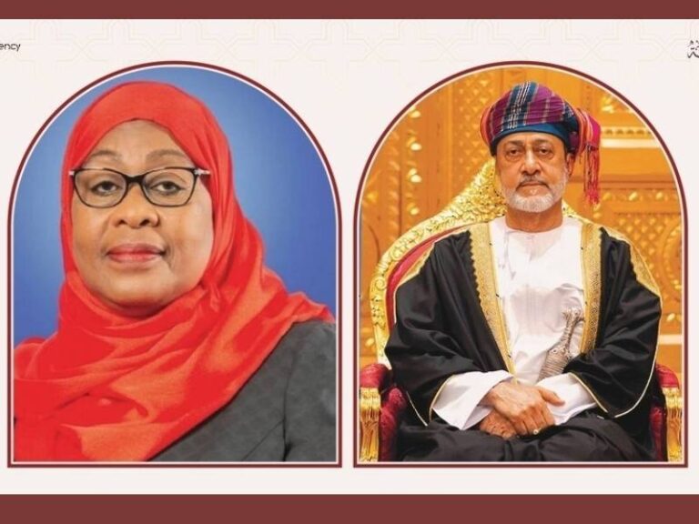 H M Sultan Haitham and Tanzania President discuss cooperation