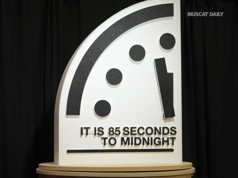 Doomsday clock moved to 85 seconds to midnight as global risks intensify