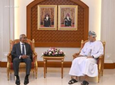 H H Sayyid Shihab receives Egyptian Ambassador