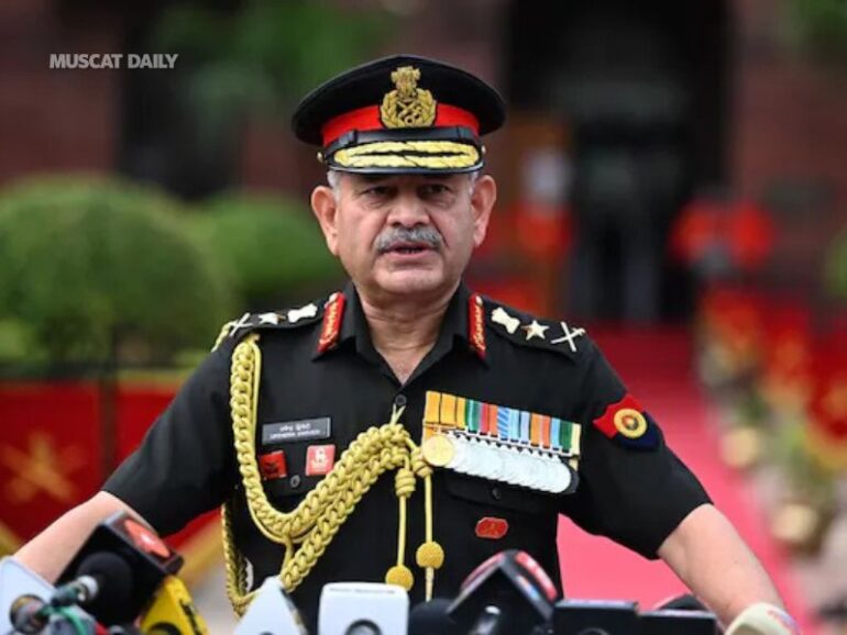 Indian army chief calls on Pakistan to halt border drone intrusions