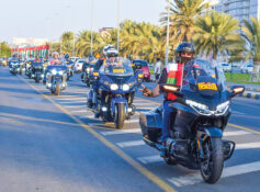 H M Sultan Haitham accession anniversary bike ride