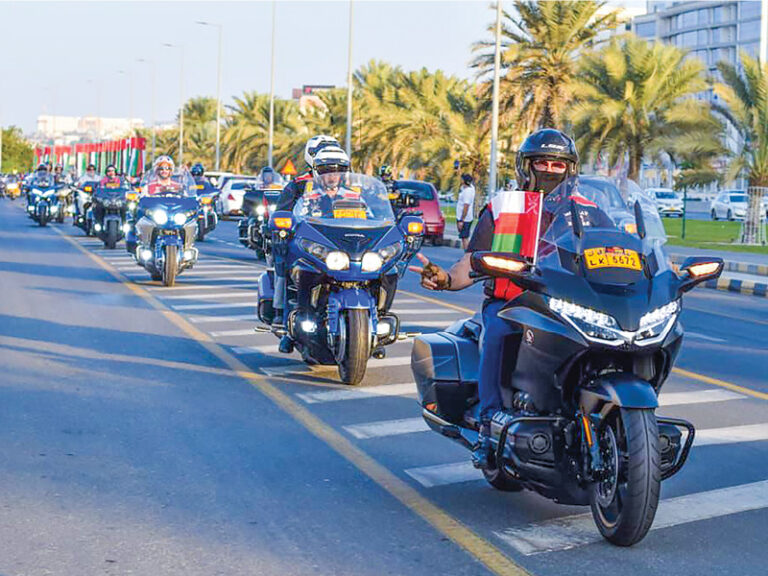 H M Sultan Haitham accession anniversary bike ride